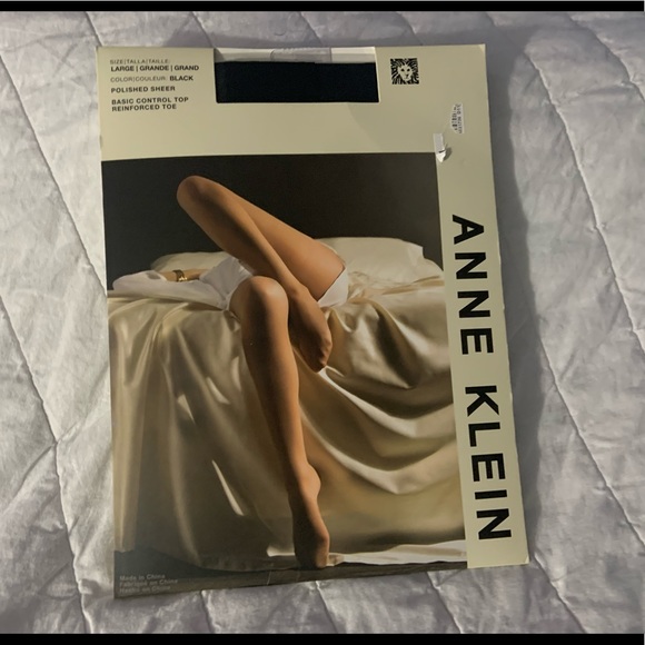 NWT Anne Klein Black Hosiery - Picture 1 of 5